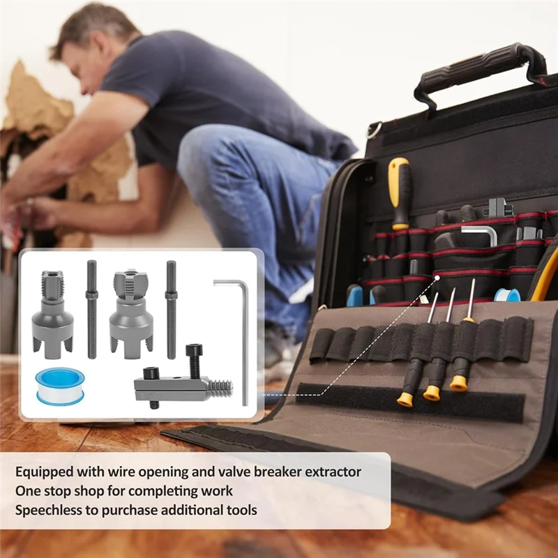 【B07R】Интегрированный инструмент для нарезания резьбы внутренних и внешних труб 1/2 "(DN15) 3/4" (DN20) Инструменты для резьбы по размере электрической дрели (1/2" и 3