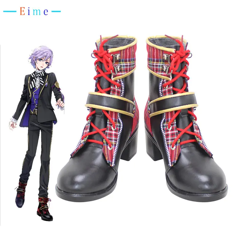 

Epel Felmier обувь для косплея игра Twisted Wonderland красные туфли из искусственной кожи на заказ карнавальные ботинки на Хэллоуин реквизит для косплея