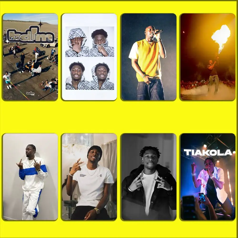

Rapper T-Tiakola BDLM Card Stickers For Debit Bank Credit Cards Metro Bus Pass Sticker Decoration Cover Skin
