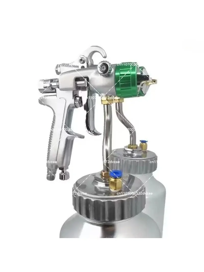 Low price PT-22B Double-headed Pneumatic Sprayer Dual Head Air Pneumatic Pressure Spray Gun With Pot 8-12cfm 1000ml 4.0MPa 1.3mm