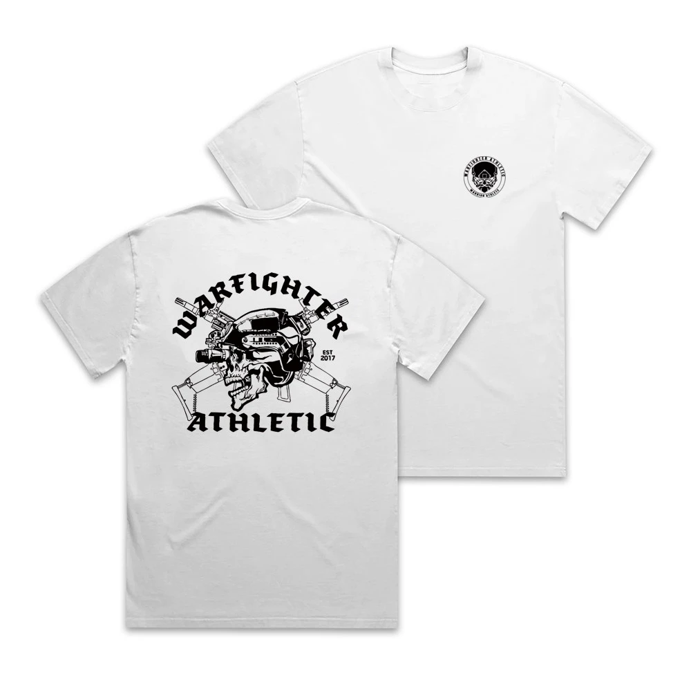 Best Sale Armored Tough Guy Club Military-style Printed Short-sleeved T-shirt Summer Cotton T-shirt American Workwear