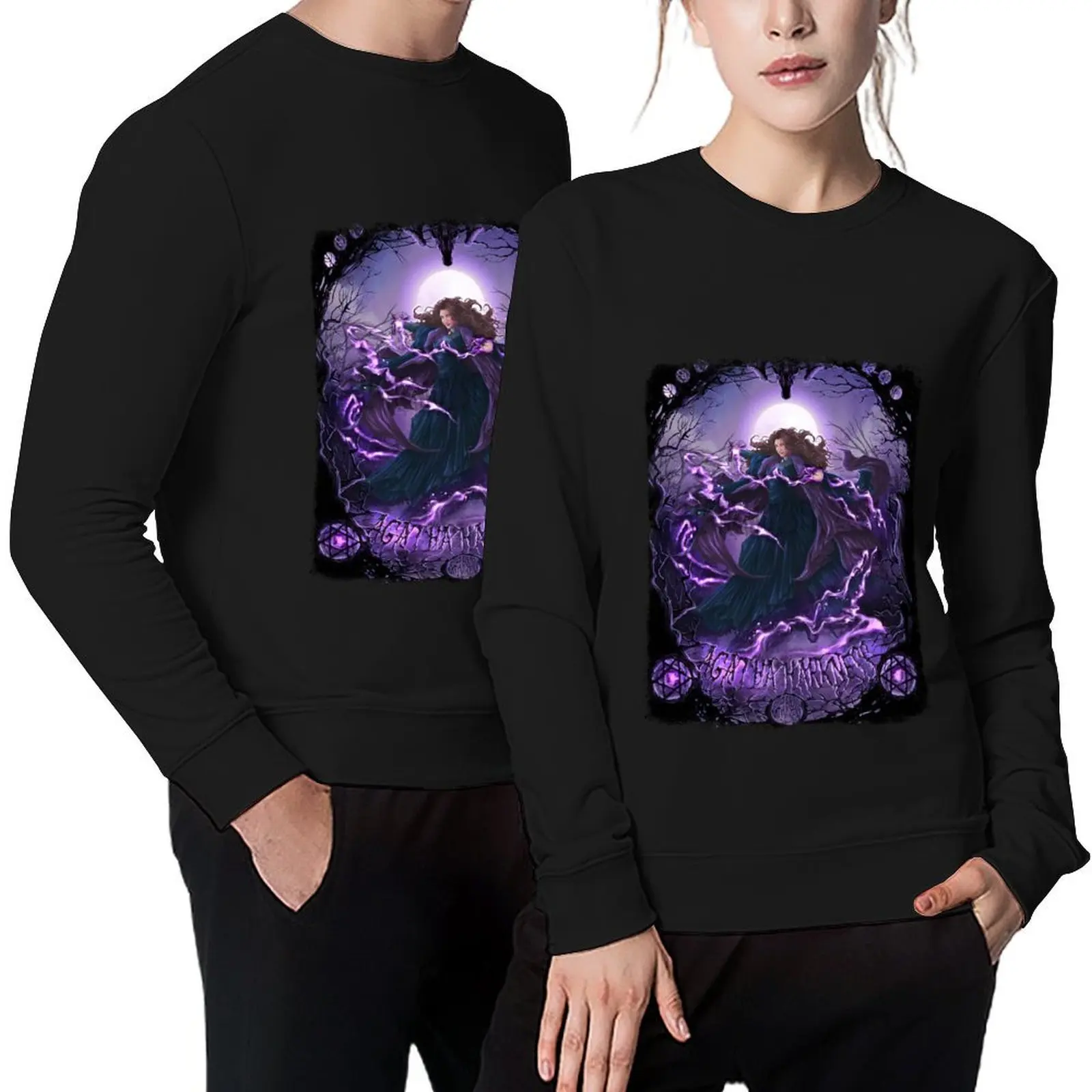 

Agatha Magic Pullover autumn anime clothes korean style clothes autumn new products anime sweatshirt
