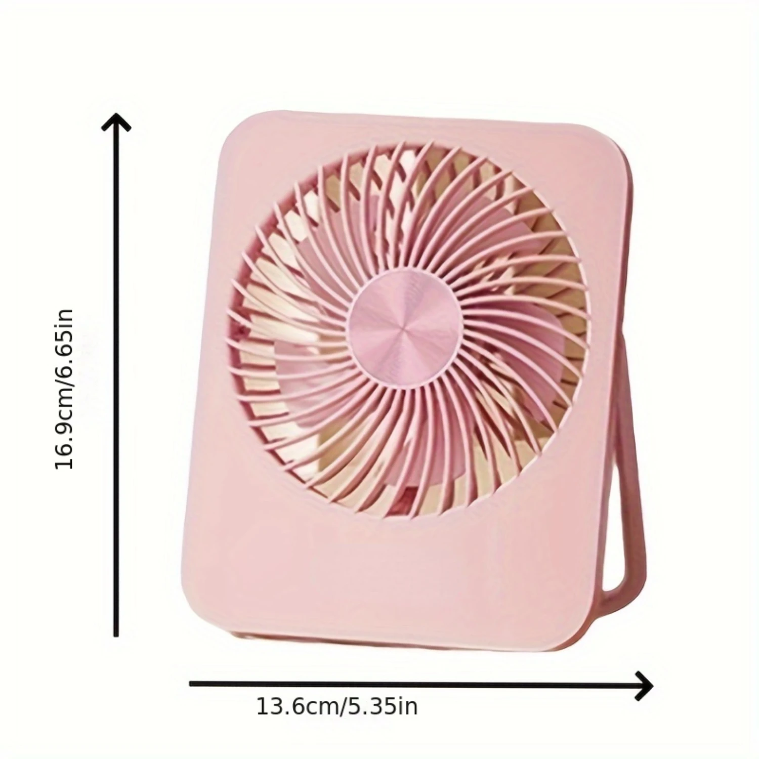 FOUBEAK High-Performance Portable Mini Fan - USB Powered, Turbo Breeze, 3-Speed, 180° Tilt & Foldable - Versatile Cooling for O