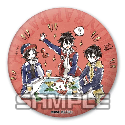 Hypnosis Mic -Division Rap Battle  damska  backpack Badges Brooch accessories