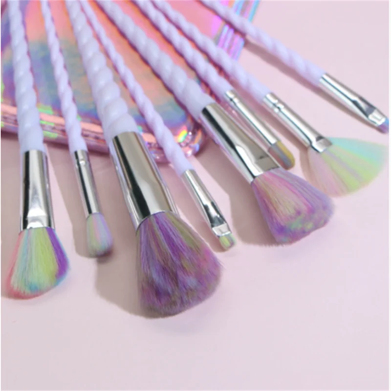 Reichhaltige Zähigkeit, schöne Haptik, Metallzwinge, Schraubgriff, Kosmetikpinsel-Set für Augen-Make-up mit individueller Anpassung