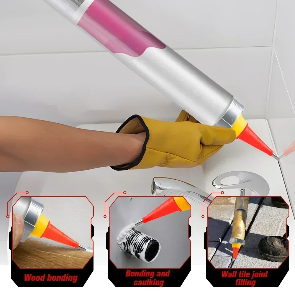 for 6 Speeds Electric Glue Gun Cordless Multi-function Electric Sewing Glue Glass Caulking Adhesive Gun Tool