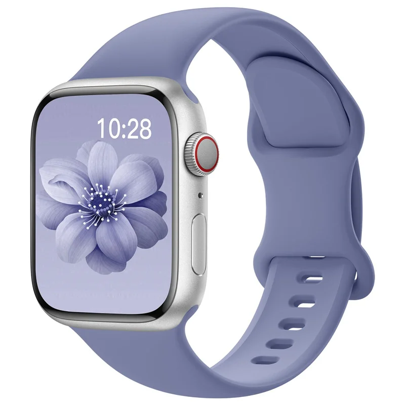 Bracelet de sport en silicone pour Apple Watch, bracelet étanche, Ultra, série 9-8-7, 41mm, 45mm, 44mm, 40mm, iWatch 6, 5, 4, SE Strap, 49mm