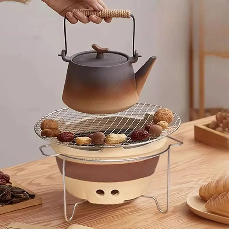 

Угольная печь для приготовления чая, посуда для барбекю, бытовой набор, корпус для угольной печи, грязь, уличная