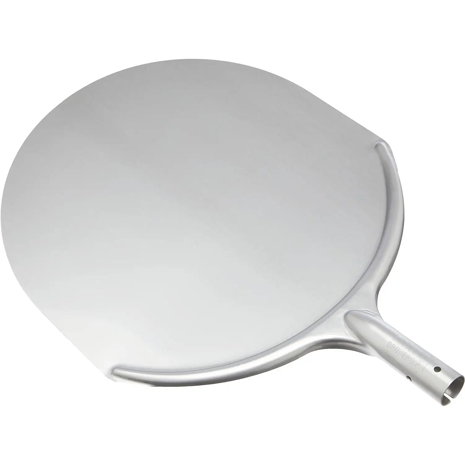 FALCI 249965-30S - Pala Redonda Especial para Pizza, de Acero Inoxidable, diámetro 30 cm