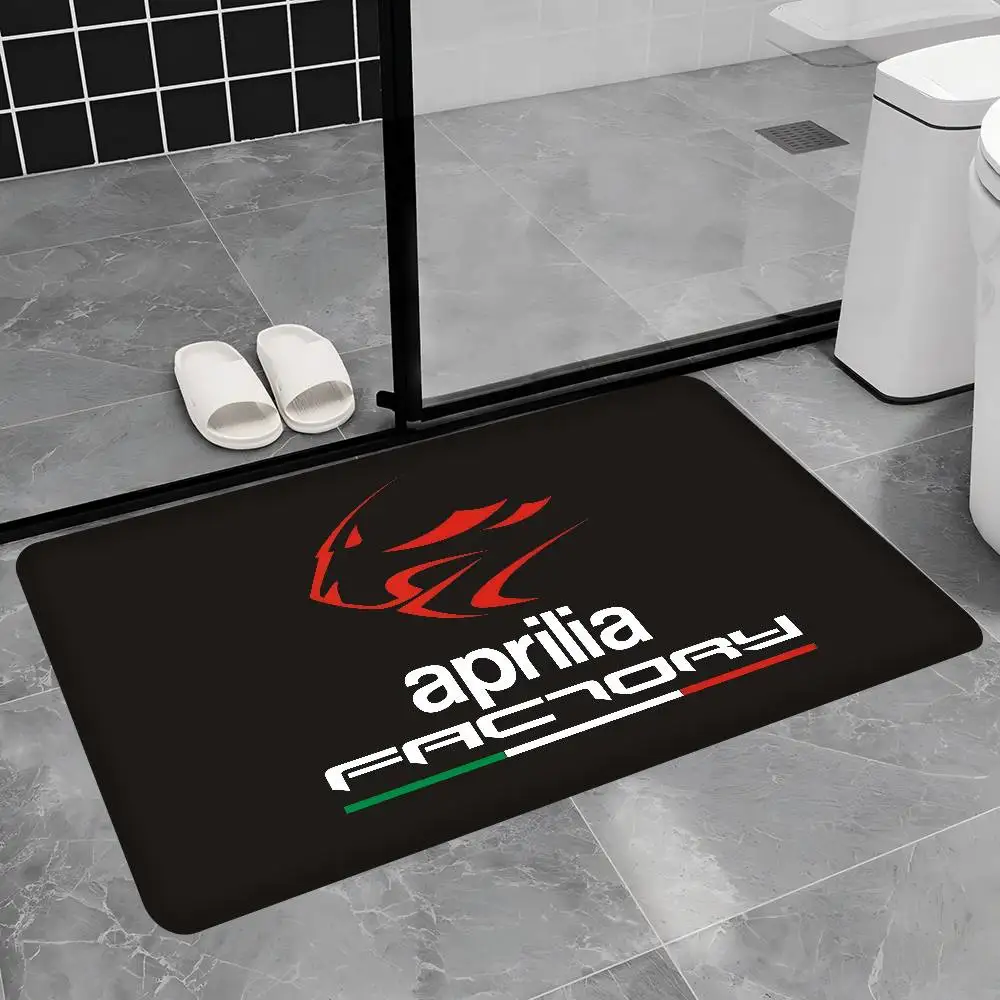 A-ApriliaS Motorcycles Entrance Door Mat Nordic Style Bedroom Living Room Doormat Home Balcony Anti-Slip Modern Home Decor