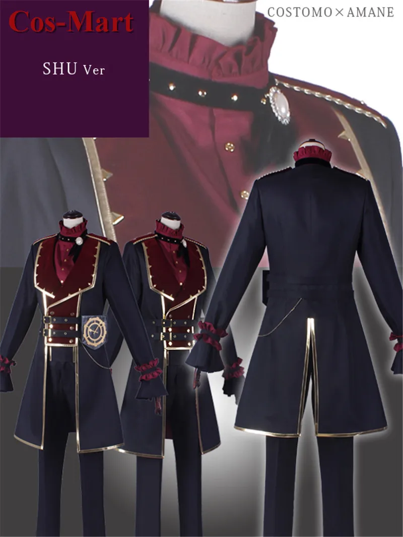 Cos-Mart Anime Ensemble Stars Itsuki Shuu Cosplay Costume Valkyrie Theatre Fashion Uniforms Role Play Clothing Custom-Make