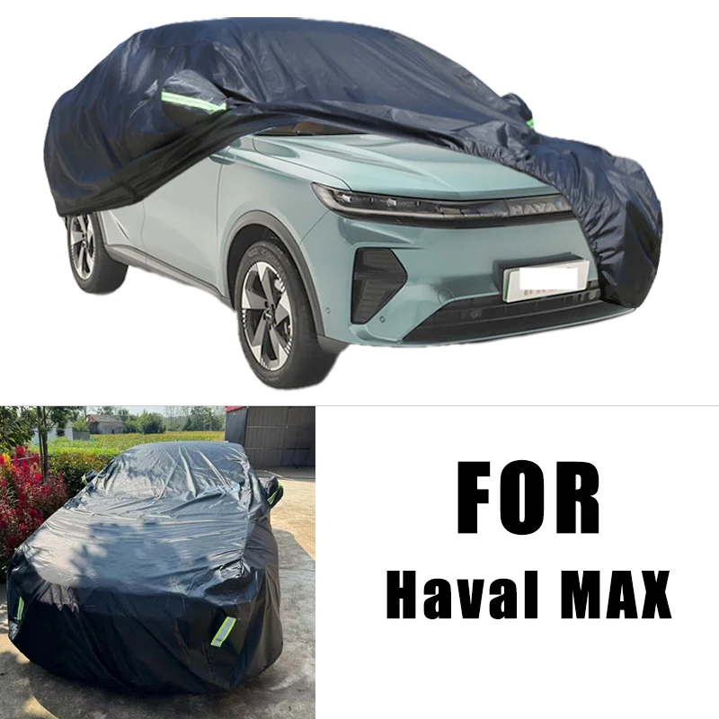 

For Haval MAX All-Weather Car Covers 6-in-1 Waterproof Dustproof UV Proof Snowproof Scratch Resistant Protection