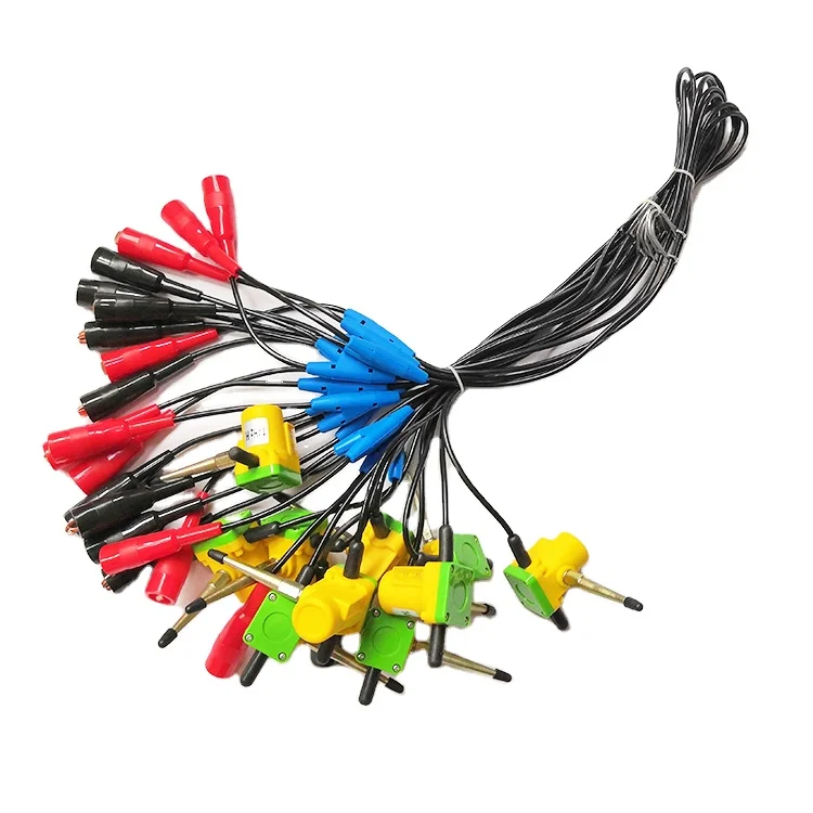 Single SM4 Geophone 14Hz Horizontal in Waterproof Land case with Mueller Clips Connector, Seismic Geophone 14 Hz  String in stoc