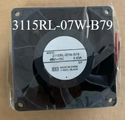 

Brand New 3115RL-07W-B79 48V 0.43A Cooling Fan 80X80X38MM Expedited shipping