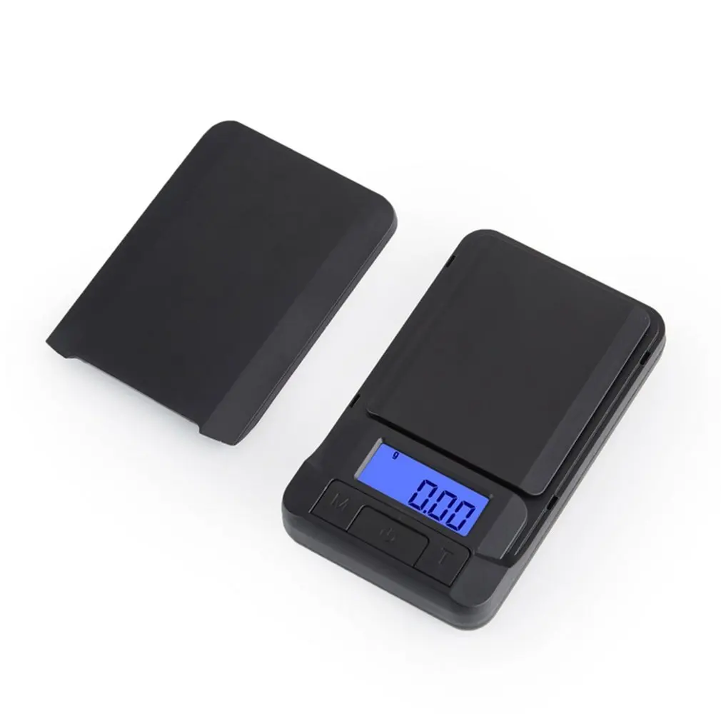 200g*0.01g/500g*0.1g Portable Accurate Electronic Jewelry Gram Scale Precision Scale Calibration Function Ultra-clear Display