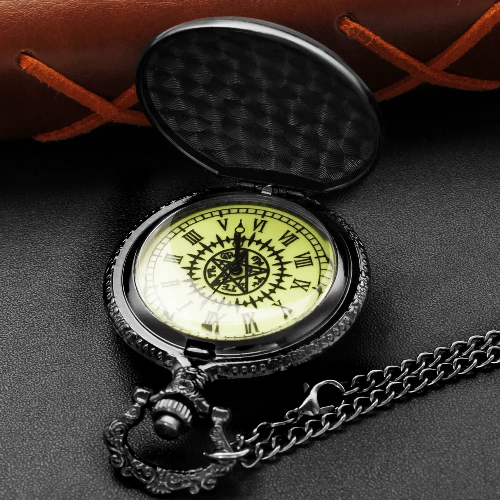 ヴィンテージとげローズ高貴なクラウンクロスディーコンクォーツ懐中時計男性と女性のネックレス時計スチームパンクアンティークギフトアクセサリー