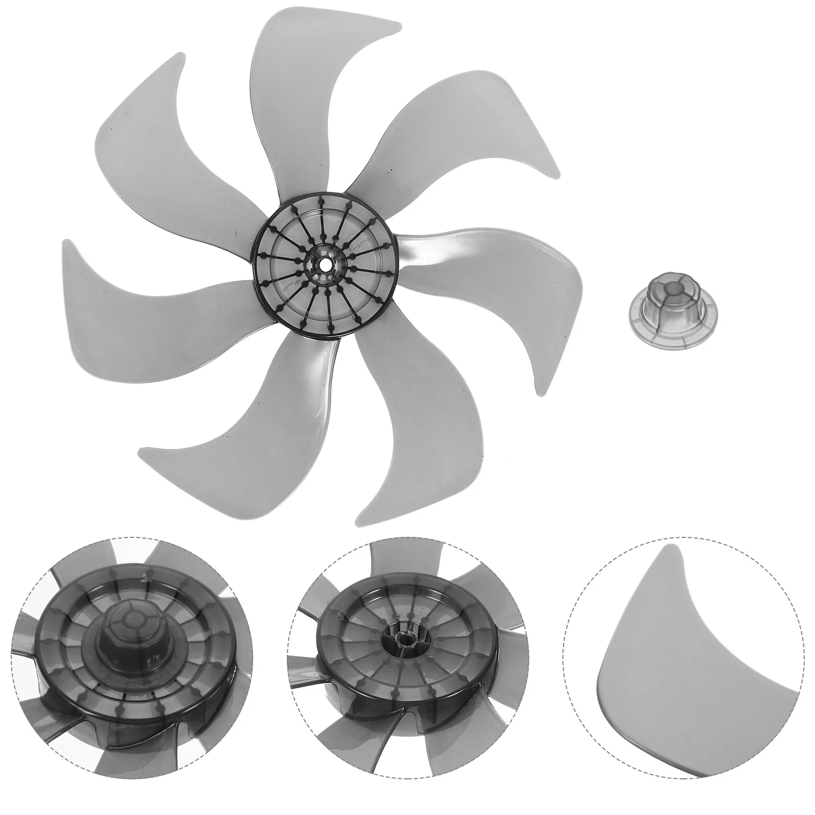 Electric Fan Blade Standing Replacement Part Blades for Desk Fans Parts Ceiling Wing Universal Table