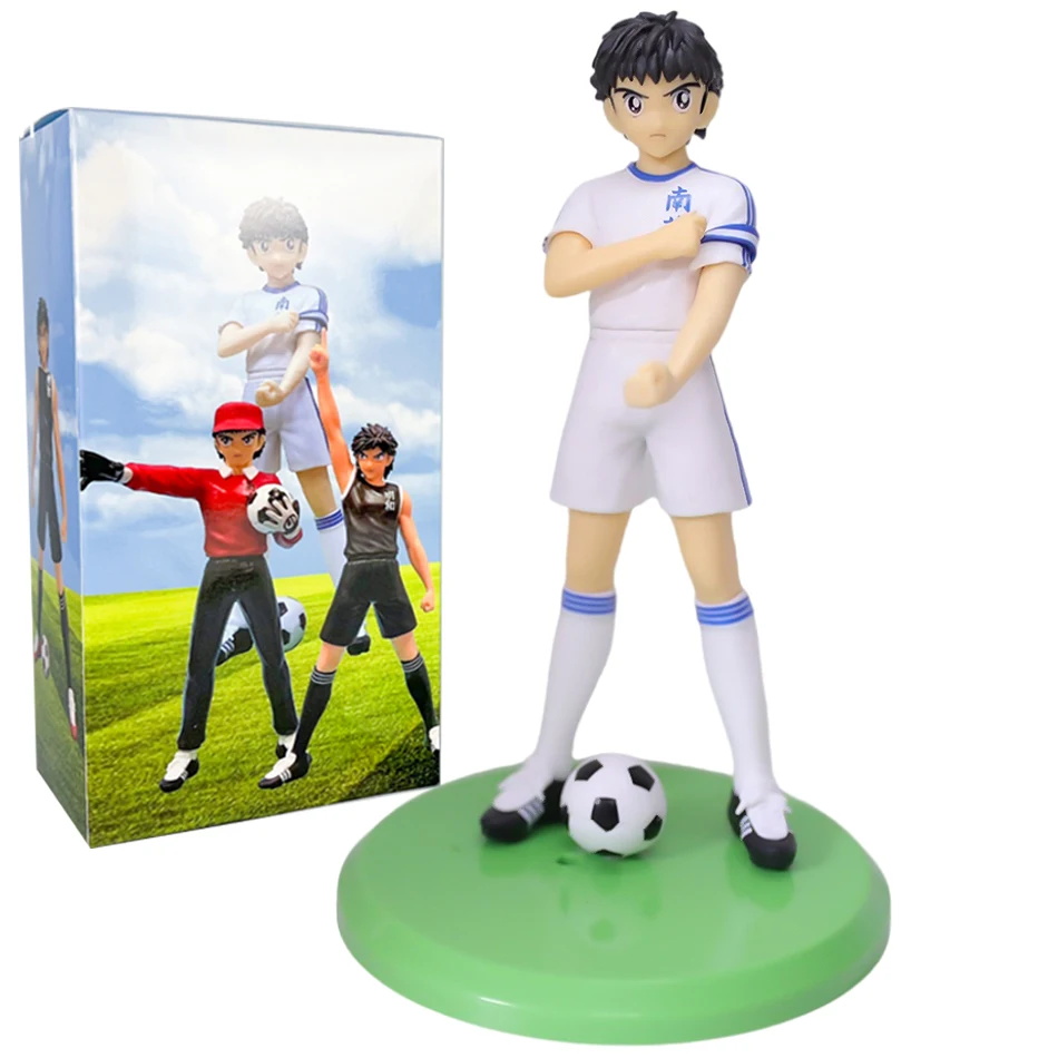 

Аниме 18 см футбольная ролевая модель для подростков, космическое крыло, Вакабаяши Гензо Коджиро, стерео кукла, коллекция украшений для рабочего стола, трендовый подарок