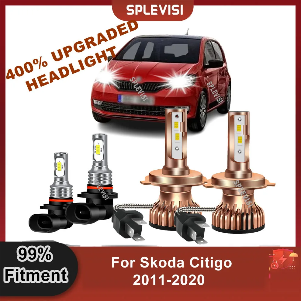 

Headlight Front Fog Lamp Light Bulbs 12v Xenon White Replace Halogen For Skoda Citigo 2011-2020 2012 2013 2014 2015 2016 2017