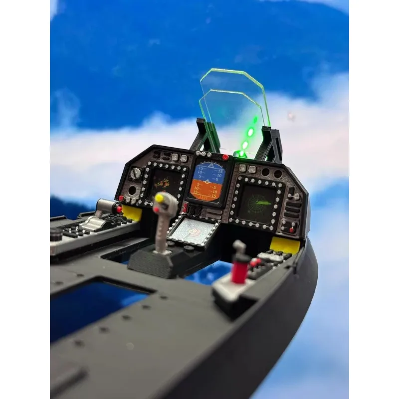 3D-печатный цветной интерьер кабины FPV, масштабная имитация, деталь для модернизации радиоуправляемых самолетов, для самолетов Xiao Weng с фиксированным крылом