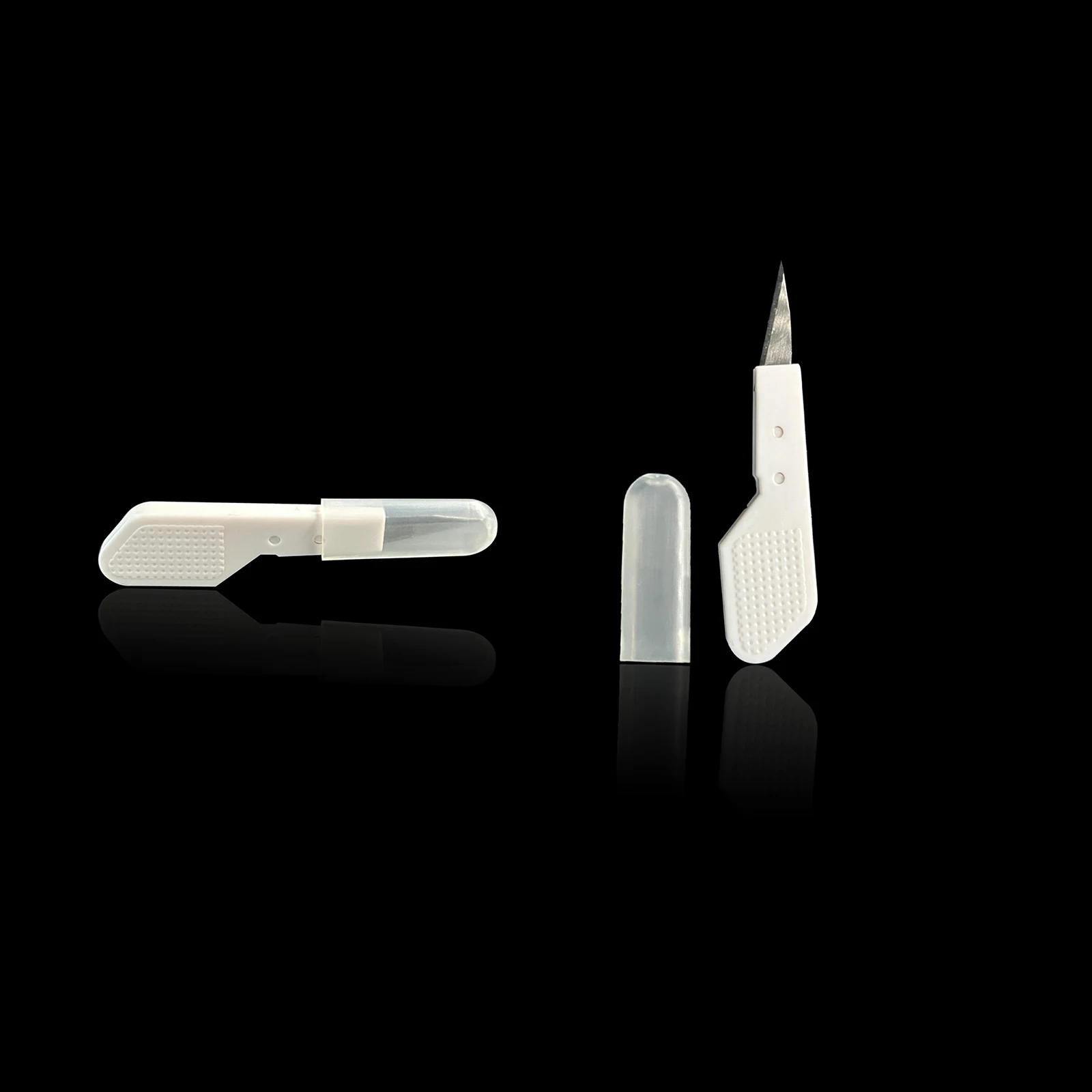 500 pcs disposable surgical blades, safe and hygienic, suitable for medical and laboratory use, single-use sterile