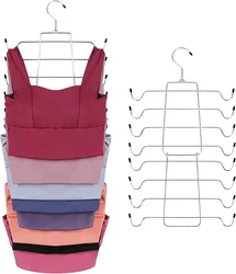 Tank Top Hanger,Closet Organizers and Storage for Camisoles Tank Tops Bras Ties Swimsuits Strappy Dress