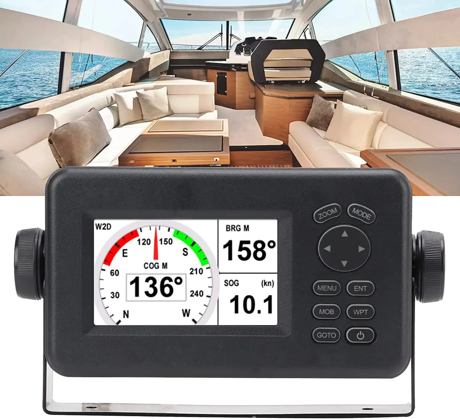 Matsutec ONWA HP-528A HP-528 classe AIS boa GPS Transponder Combo 4.3 colori LCD navigatore marino localizzatore di navigazione