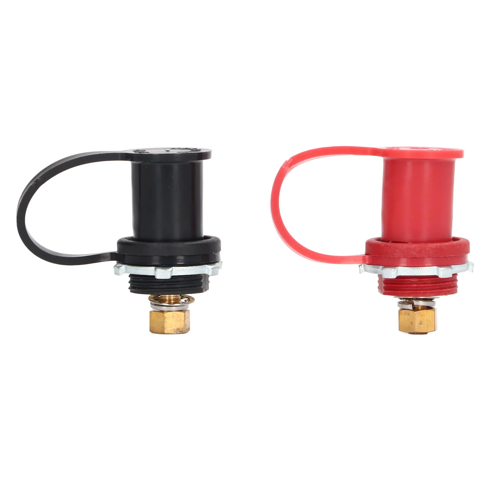 Marine Batterij Post Batterij Post Kit 20mm Stud Auto RV Truck Oplaadstapel Terminal Zwart Rood