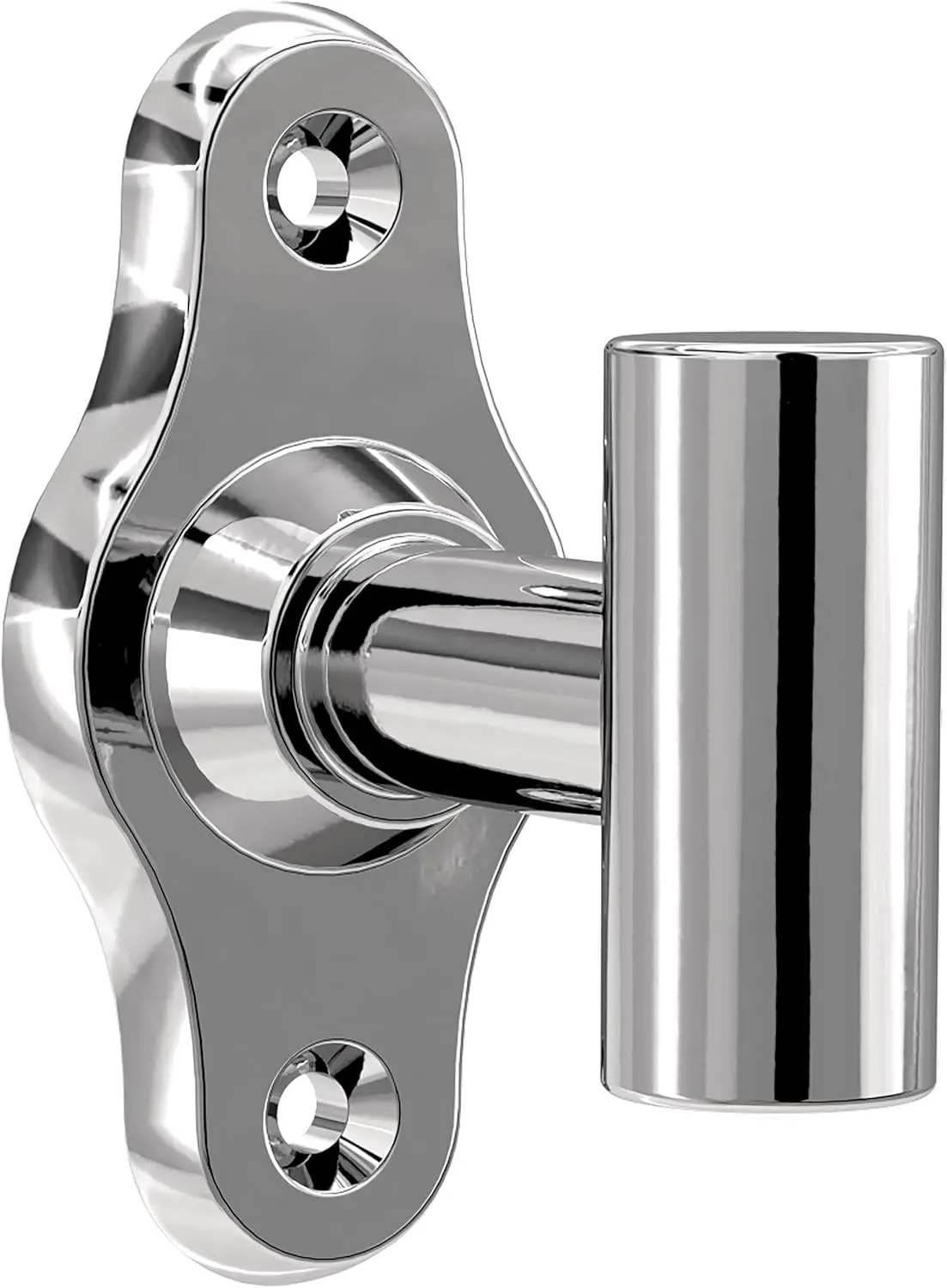 

Calloway Polished Chrome Towel Hook, Wall-Mounted Single Bathroom Hook for Towels & Robes, Kitchen & Bath Accessory CLWY35-PC