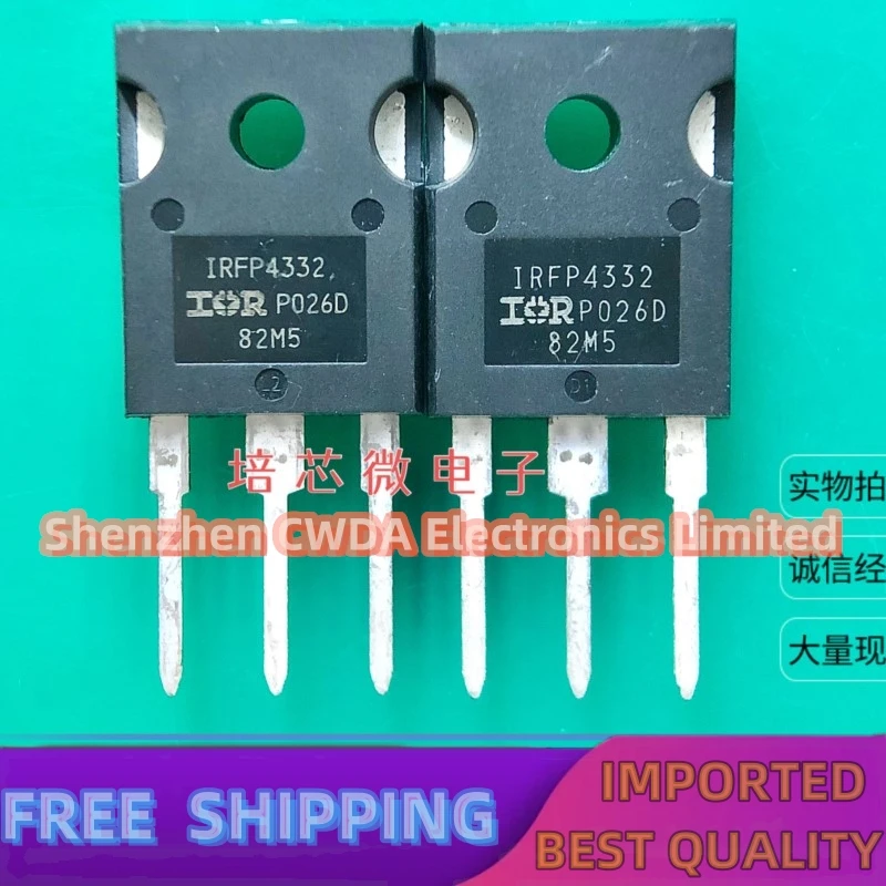 10PCS-20PCS  IRFP4332 IRFP4332PBF  TO-247 250V/60A MOS In Stock Can Be Purchased