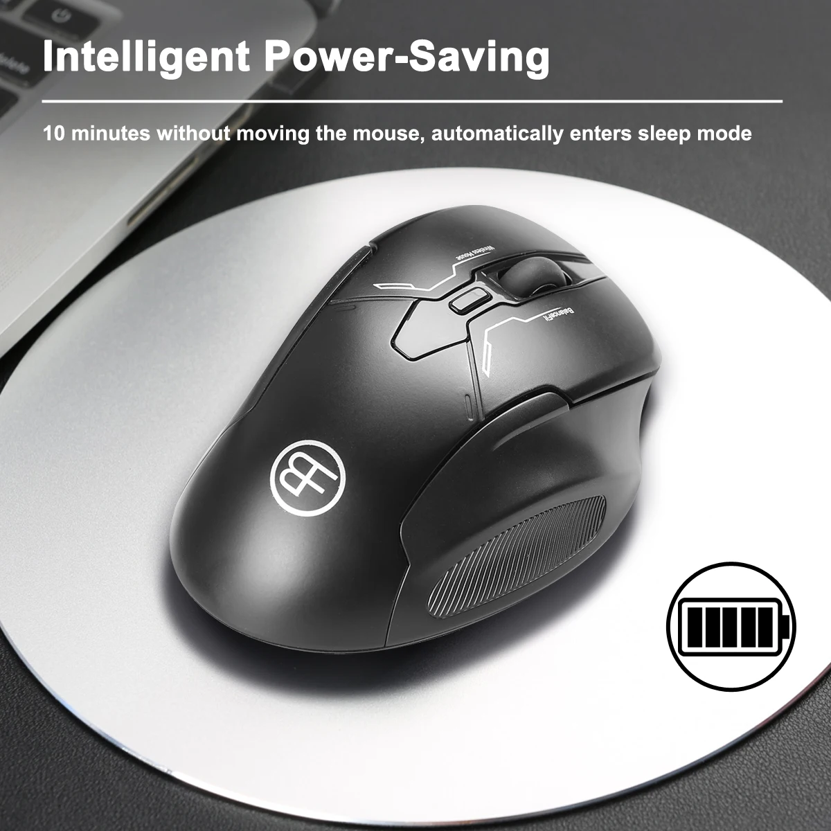 Wireless Mouse 2.4G Ergonomic Mouse for Notebook PC Laptop MacBook Portable Office Mouse Optical Office Mice DPI Adjustable