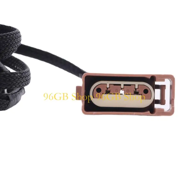 96GB Braided Sleeve Turn Wiring Harness with PVC Outer 3 Branched Ends, and Fitted Interfaces for No-Solder Replacement Task