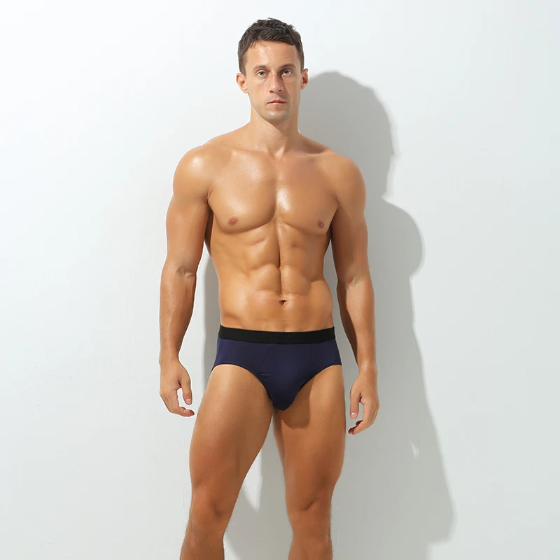 

5PCS Men's underwear, modal triangle underpants, mid-waist, breathable, comfortable and personalized shorts for young people