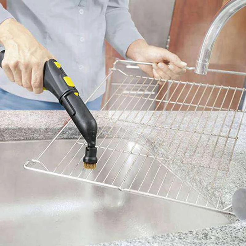 Щетка для паровой насадки, круглые щетки для Karcher SC Series SC2 SC3 SC4 SC5, удлинительная насадка для пара, аксессуары для медных щеток