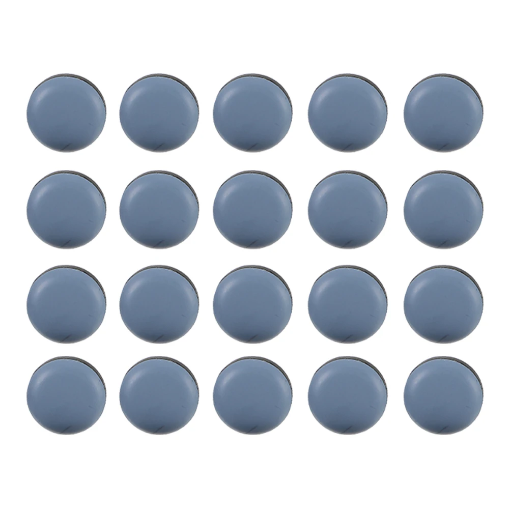 20 Pcs Furniture Leg Bottom Tacks Glide Pad Floor Protector Noise Reducer Nail-on Cushions Anti-scratch Furniture