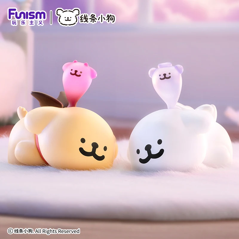 Maltese Fun Line Puppy Crouching Angel Series Blind Bag Original Genuine Anime Figures Car Desktop Model Decoration Toys Gift view 4