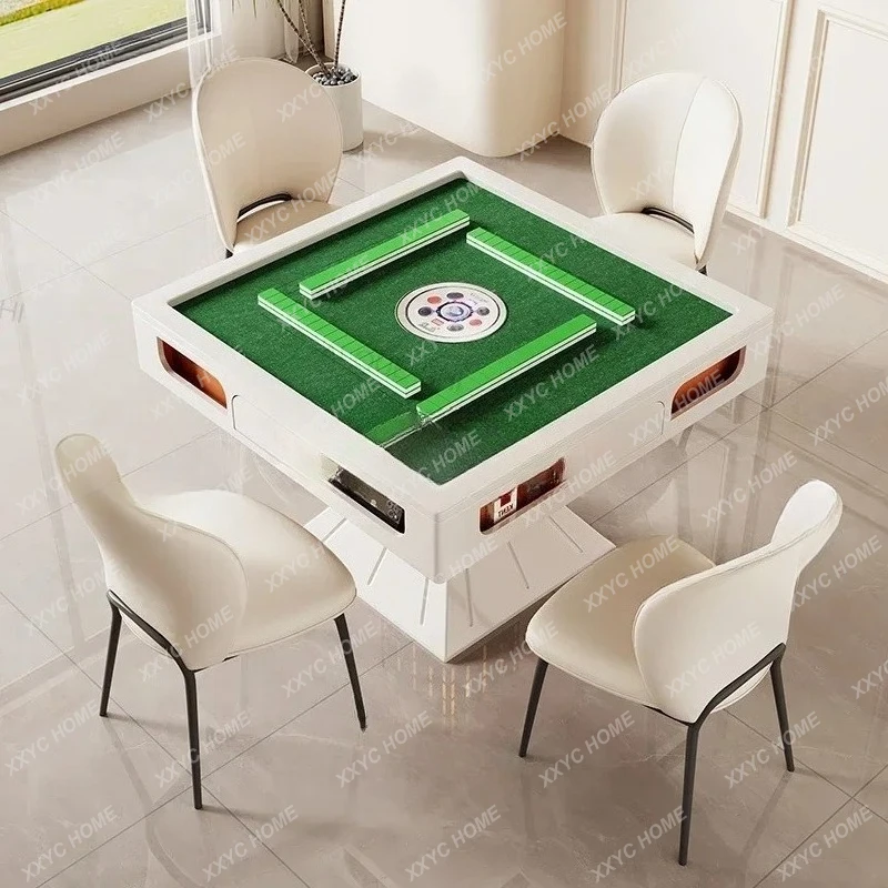 

Полностью автоматическая каменная плита с огненным столом для маджонга, обеденный стол двойного назначения.