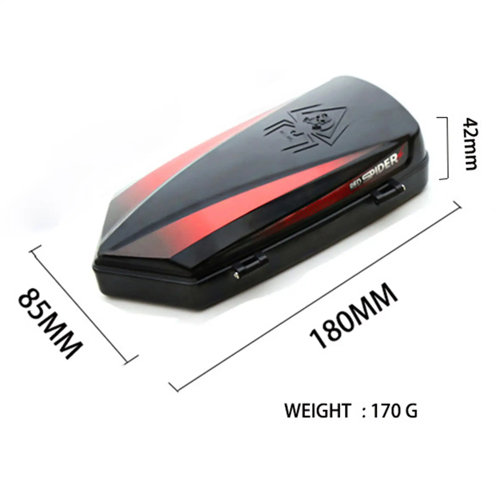 

Багажный бокс на крышу для радиоуправляемых машин-краулеров и внедорожников, масштабы 1:8 и 1:10, модифицированные аксессуары и запчасти