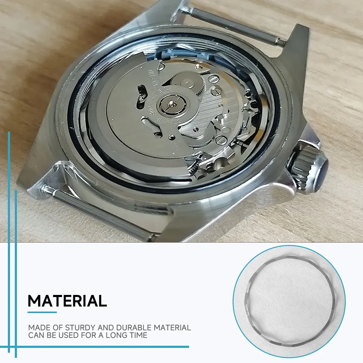 1/3/5/10Pcs Spacer Ring Special for NH35 NH36 Movement 29.5mm Metal Inner Cover Holder Fixed Ring for NH35A Mechanical Movement