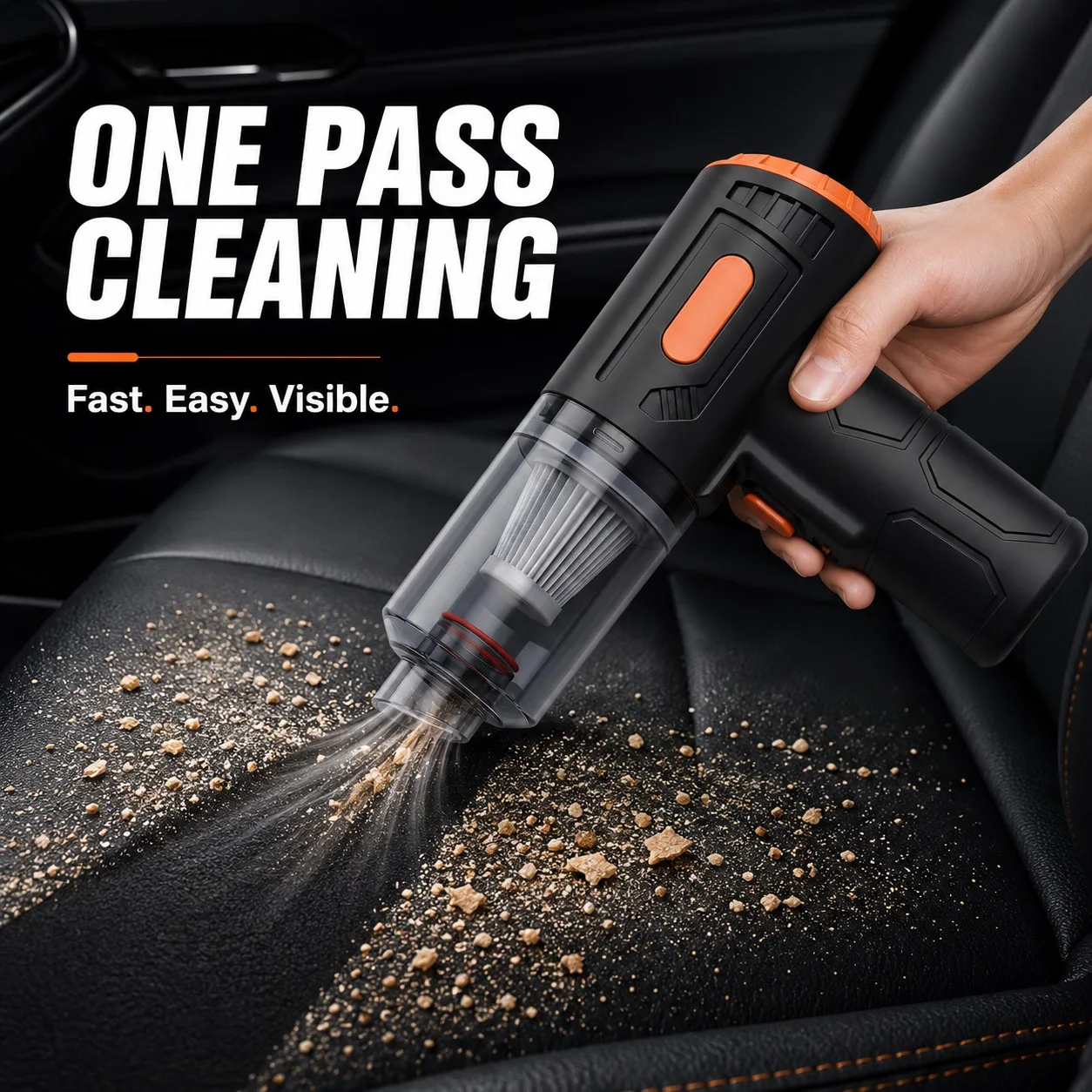 Mini, Compact, and Convenient USB Rechargeable Wireless Car Vacuum Cleaner, with Brush Head, Flat Nozzle, Suitable for Home, Office, Camping, Dual-Purpose Suction and Blowing, Computer Keyboard and Laptop Cleaning Tool, Handheld Car Seat Crevice and Keyboard Dead Corner Dust Remover, Lightweight Household Cleaning Device, Easy Dust Removal Anytime, Anywhere, Essential Micro Tool for the Car