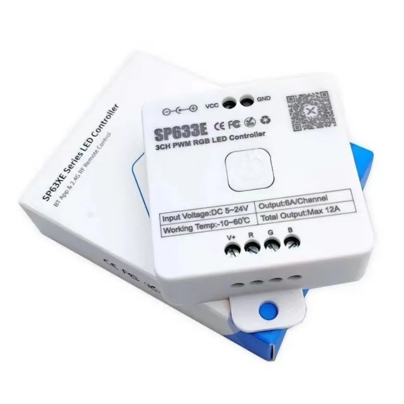 DC5-24V SP631E SP632E SP633E SP634E SP635E 1-5CH PWM Led Controller Dimmer Remote For Single Color/CCT/RGB/RGBW/RGBCCT LED Strip