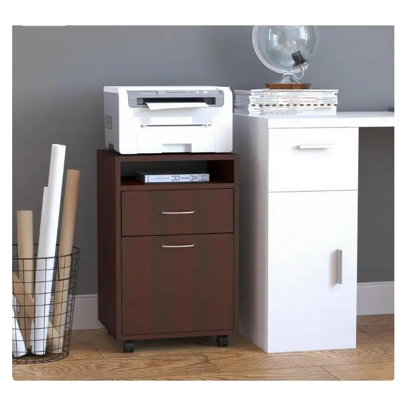 Armadietto portaoggetti mobile per un facile accesso ed un'organizzazione efficiente di forniture e strumenti, design versatile e compatto