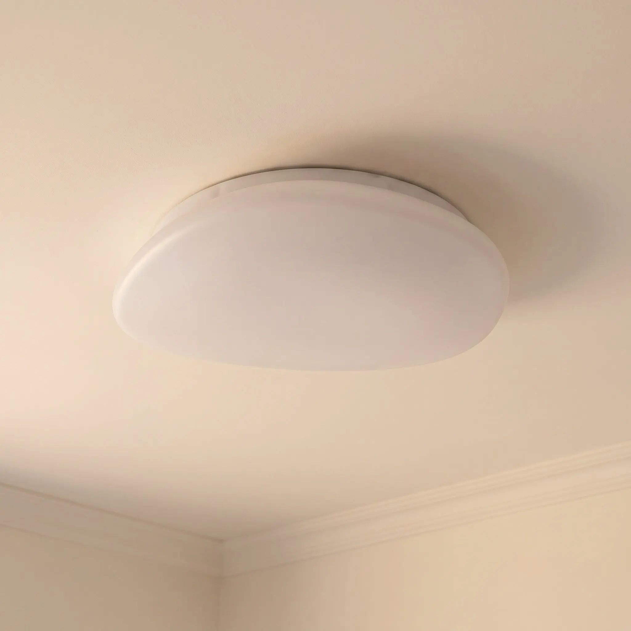 Pebble Shaped Minimalist Ceiling Light Shade Cream Plastic Lamp Cover Flush Mount Replacement Lampshade for Bedroom Balcony