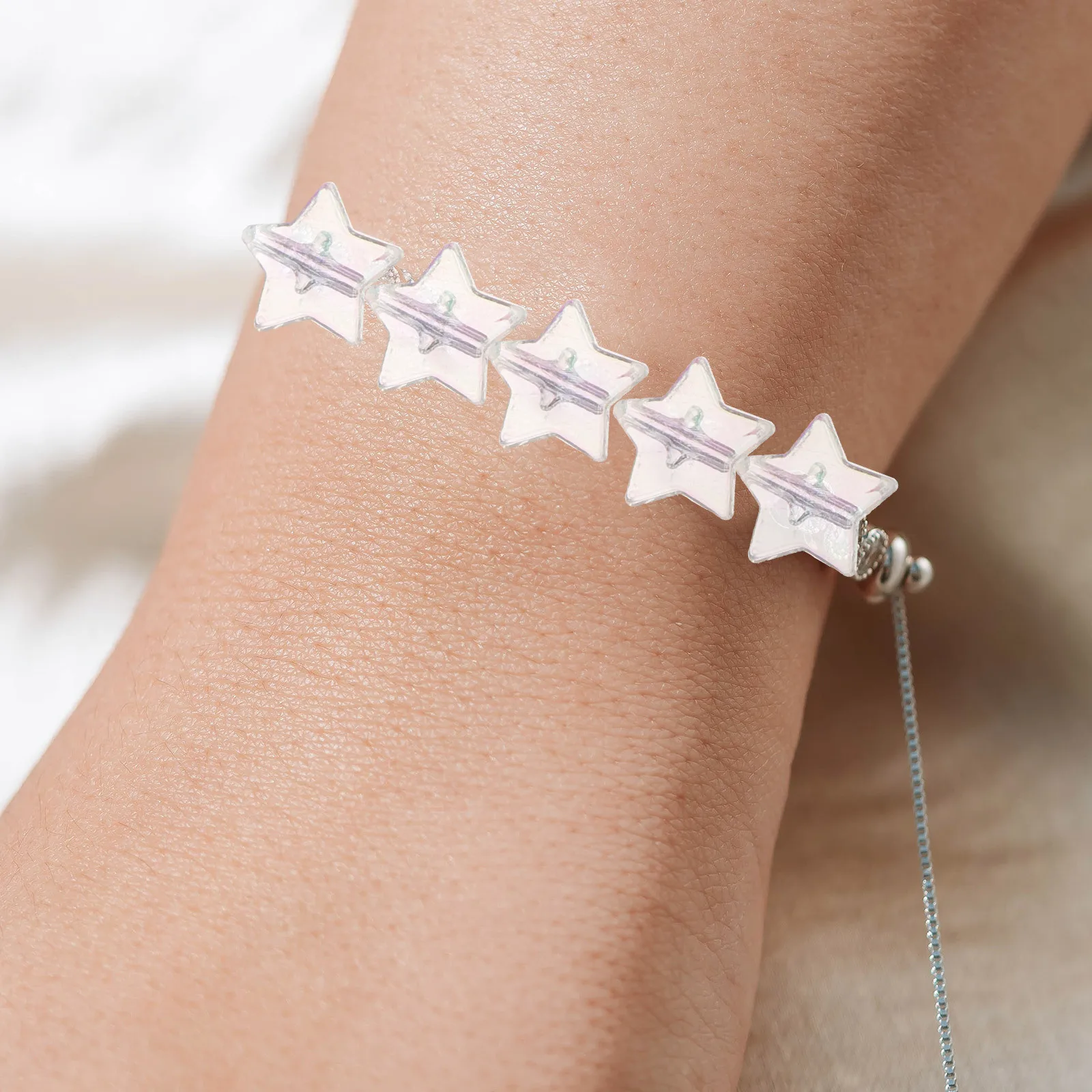 100 قطعة خزر عازل أكريليك صغير ريترو ستايل DIY بها بنفسك خرز للمجوهرات أساور صنع الاكسسوارات صنع المجوهرات الإكسسوارات #5