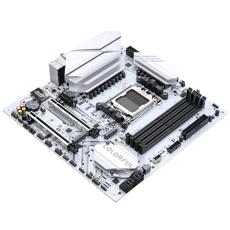 AMD B650 MATX WIFI white pcb colorful BATTLE-AX B650M-WHITE WIFI V14 motherboard