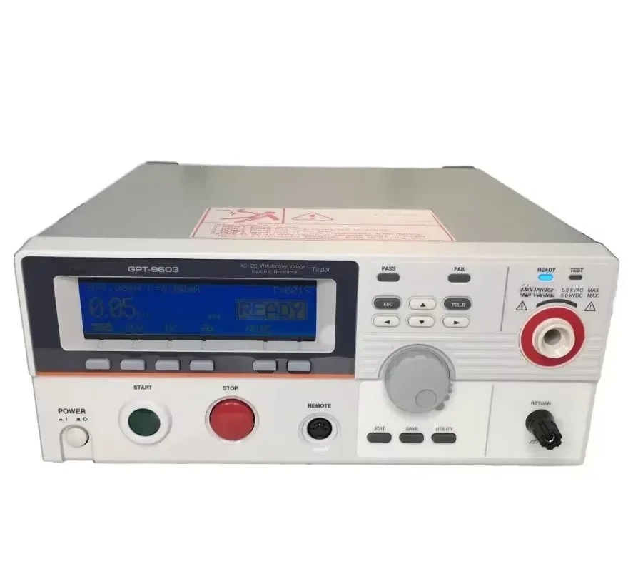 GPT-9601 9603 100VA AC/DC Withstanding Voltage/Insulation Resistance Tester