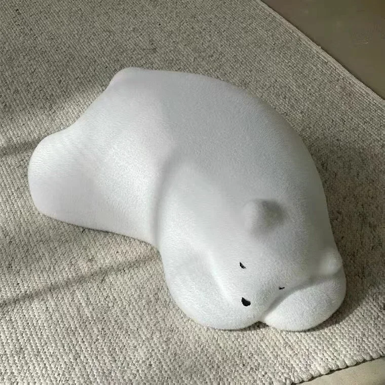 Bear lazy sofa household living room single leisure chair animal modeling lying down bear polar bear