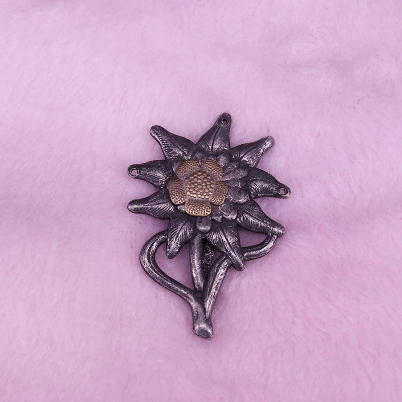 German Army Elite Edelweiss Troops lapel pin antique cockade military gift