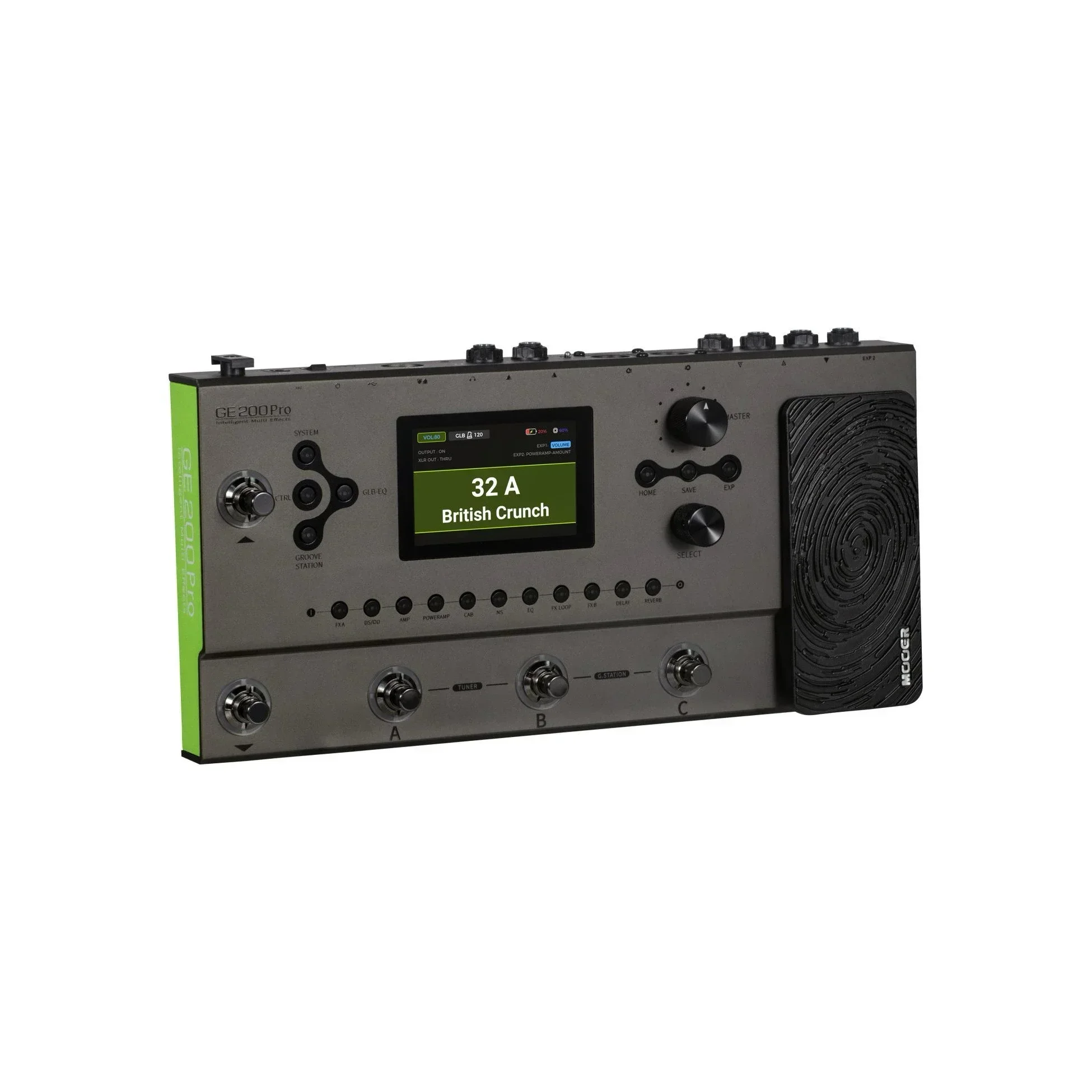 In stock Mooer GE200 Pro/GE200Pro Multi-effect Pedal Guitar Processor Electric Guitar Effects Pedal Multi Effect for GE 200Pro/G