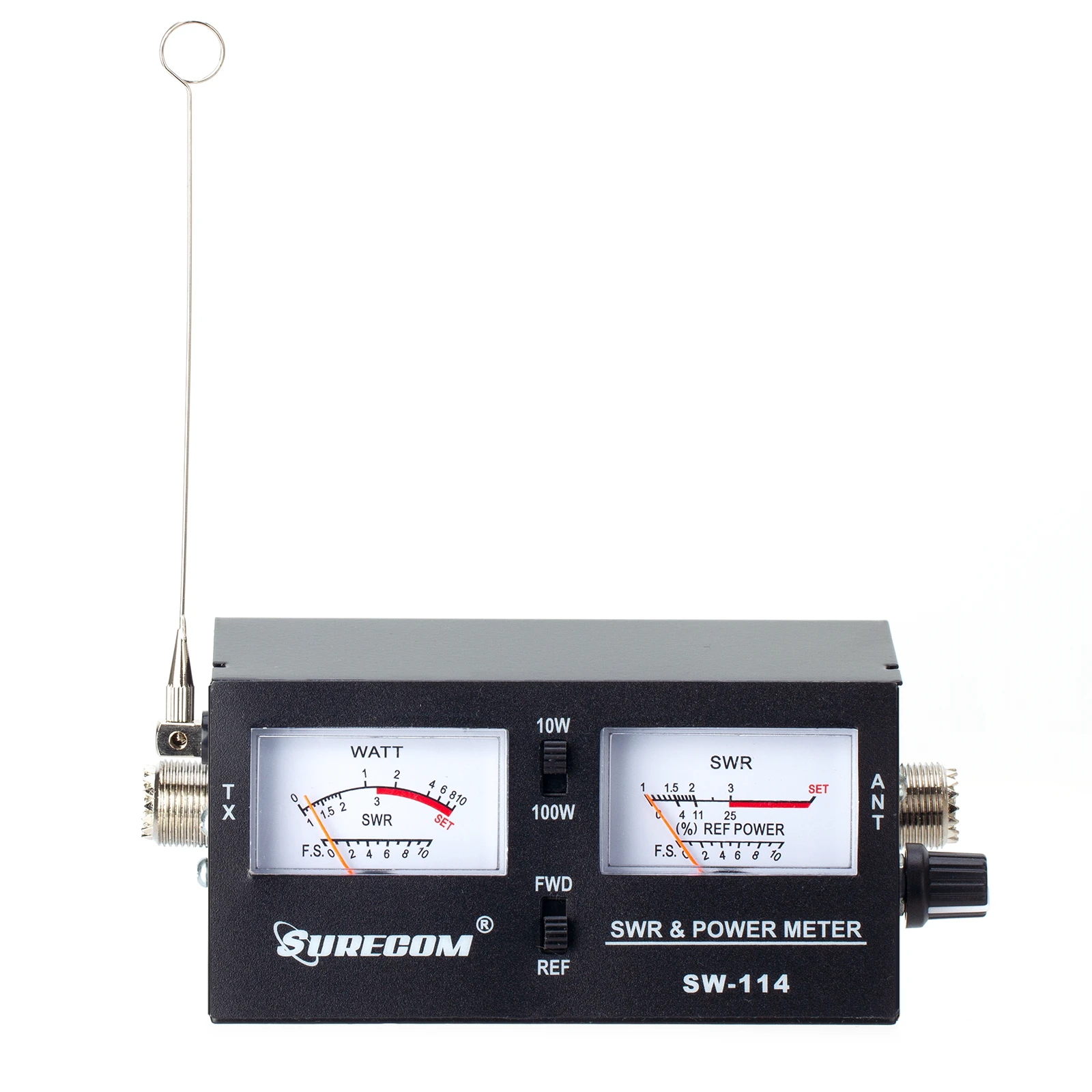 

Для Surecom SW-114 SWR/RF/Field Strength Test измеритель мощности для относительной мощности 3 функциональных аналоговых с полевой антенной
